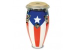 LP Music Collection® Mini Tunable Conga Puerto Rican Flag image